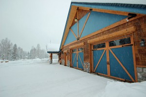 Exterior in the Snow