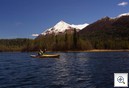 Wolverine Lake with kayak. 2