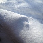 Septic Cap Under Snow